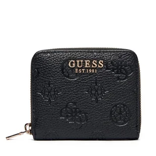 Mały Portfel Damski Guess Cresidia II Slg SWPD98 88137 Czarny - Portfele - miniaturka - grafika 1