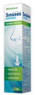 ERBAFARM NATURALE SP. Z O.O. Sinuses Express spray do nosa 20 ml 9102247 - Przeziębienie i grypa - miniaturka - grafika 1