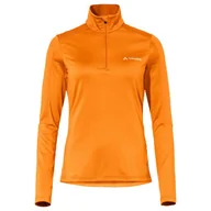 Bluzy narciarskie - Rozpinany polar damski half-zip VAUDE Livigno II - miniaturka - grafika 1