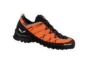 Buty trekkingowe męskie - SALEWA Wildfire 2 GTX M, męskie buty trekkingowe, pomarańczowe/czarne, 41 EU, Black Orange Fluo, 41 EU - miniaturka - grafika 1