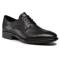 Półbuty damskie - Ecco Półbuty Citytray 51273401001 Black - miniaturka - grafika 1
