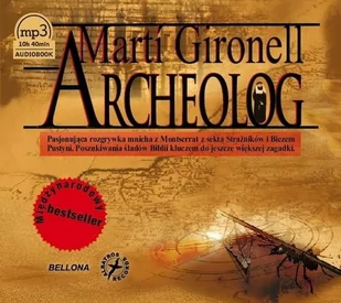 Bellona Archeolog (audiobook CD) - Marti Gironell - Audiobooki - kryminał, sensacja, thriller - miniaturka - grafika 2