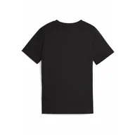 Odzież sportowa dziecięca - Młodzieżowa koszulka Essentials Camo PUMA Black - miniaturka - grafika 1