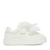 Buty dla dziewczynek - Sneakersy Guess CEO-25KC1002 Biały - miniaturka - grafika 1