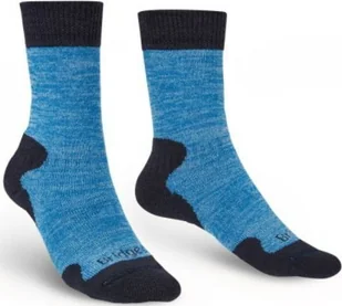 Bridgedale Skarpety trekkingowe Explorer Heavyweight Merino Comfort blue LD 41-43 - Skarpety termoaktywne - miniaturka - grafika 1