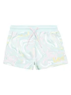 Spodenki damskie - Lee Szorty materiałowe Marble AOP LEG5095 Kolorowy - miniaturka - grafika 1