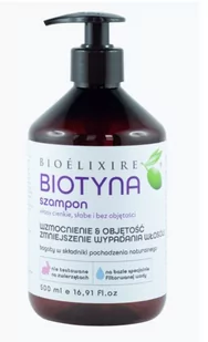 Bioelixire Szampon biotyna - włosy cienkie 500ml - Szampony do włosów - miniaturka - grafika 1