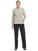 Kurtki damskie - Jack Wolfskin Kurtka polarowa "Taunus" w kolorze kremowym - miniaturka - grafika 1