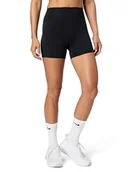Spodenki damskie - Nike Spodenki damskie Dri-Fit One Hr 5In Short (ok. 12,5 cm), Black/Black, FN3211-010, L - miniaturka - grafika 1