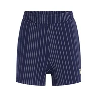 Spodenki damskie - Damskie Spodenki FILA TEBRA FAW0425-53095 – Niebieski - miniaturka - grafika 1