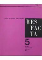 Książki o kulturze i sztuce - Teksty o muzyce współczesnej Resfacta 5 - miniaturka - grafika 1