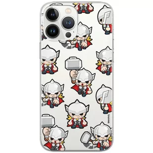 Etui Marvel dedykowane do Iphone 7 PLUS/ 8 PLUS, wzór: Thor 007 Etui częściowo przeźroczyste, oryginalne i oficjalnie licencjonowane - Etui i futerały do telefonów - miniaturka - grafika 1