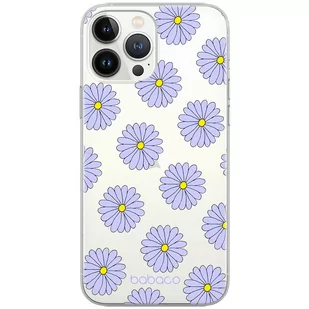 Etui Babaco dedykowane do Iphone XS Max, wzór: Kwiaty 021 Etui częściowo przeźroczyste, oryginalne i oficjalnie licencjonowane - Etui i futerały do telefonów - miniaturka - grafika 1