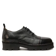 Półbuty męskie - Półbuty Fly London Kloufly P211134001 Czarny - miniaturka - grafika 1