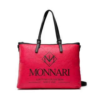 Torebki damskie - MONNARI Torebka BAG0890-004 Różowy - grafika 1