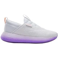 Trampki damskie - Reebok Damskie trampki DMX Comfort Slip ON, białe/cyfrowe fioletowe/szare 1, 38 EU, Biały cyfrowy fioletowy szary 1, 38.5 EU - miniaturka - grafika 1