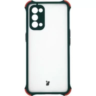 Etui i futerały do telefonów - Bizon Etui Case AntiShock Hybrid Oppo Reno 5 4/5G Reno 5K 5G Find X3 Lite ciemnozielone BCASHOPR5DGN - miniaturka - grafika 1