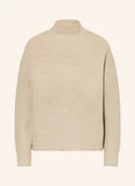 Swetry damskie - Calvin Klein Sweter beige - miniaturka - grafika 1