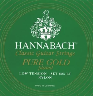 Hannabach 652644 Klassikgitarrensaiten Serie 825 Low Tension Spezialvergoldung - D4 652644 - Struny gitarowe  - miniaturka - grafika 1