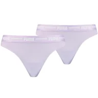 Bielizna sportowa damska - Bielizna treningowa damska majtki Puma String 2Pack - miniaturka - grafika 1