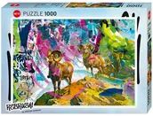Puzzle - Puzzle Heye Big Horns by Gunter Konrad 1000 elementów - miniaturka - grafika 1