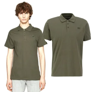 Koszulka Alpha Industries X-Fit Polo 136600 257 - Ciemnozielona S - Odzież taktyczna i umundurowanie - miniaturka - grafika 1