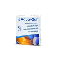 Apteczki i materiały opatrunkowe - Kikgel MIROSŁAW KIK Opatrunek hydrożelowy Aqua-Gel 5cm śred. 5szt. - miniaturka - grafika 1