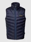 Kamizelki męskie - Kamizelka pikowana o kroju regular fit ze stójką model ‘AERONS’ - miniaturka - grafika 1