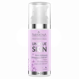 FARMONA KREM UNIQUE SKIN LIFTING Z TENS''UP 50ML - Kremy do twarzy - miniaturka - grafika 1