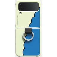Etui i futerały do telefonów - Etui SAMSUNG z pierścieniem do Galaxy Z Flip 4 Simpsons Zielony - miniaturka - grafika 1