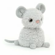 Maskotki i pluszaki - Jellycat PLUSZOWA MASKOTKA Myszka Nuzzables - 16 cm NUZ3M - miniaturka - grafika 1