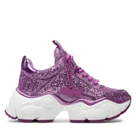 Sneakersy damskie - Sneakersy Buffalo Binary Glam 1636167 Fioletowy - miniaturka - grafika 1