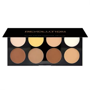 Makeup Revolution Ultra Cream Contour Palette paleta do konturowania twarzy 13g - Bronzery i konturowanie twarzy - miniaturka - grafika 2