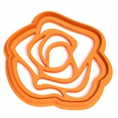 Formy do ciast - Foremka ciastek Róża Kwiaty Wykrawacz Ciastka - miniaturka - grafika 1