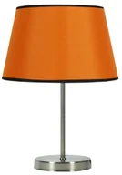 Lampy stojące - Lampa pomarańczowa stołowa z owalnym kloszem M0-G46 - miniaturka - grafika 1