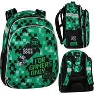 Plecaki szkolne i tornistry - Coolpack Turtle Plecak Szkolny Usztywniany Game Zone 25l - miniaturka - grafika 1