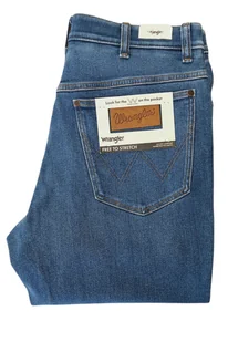 WRANGLER RIVER 881 TRUE TAPERED RUSTIC JEANSY MĘSKIE sec - Spodnie męskie - miniaturka - grafika 1