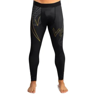 Venum Serpenti Spats Legginsy Black/Silver/Gold - Kimona, stroje i obuwie - miniaturka - grafika 1