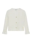 Swetry damskie - Guess Kardigan K6RR03 Z4530 Biały Regular Fit - miniaturka - grafika 1