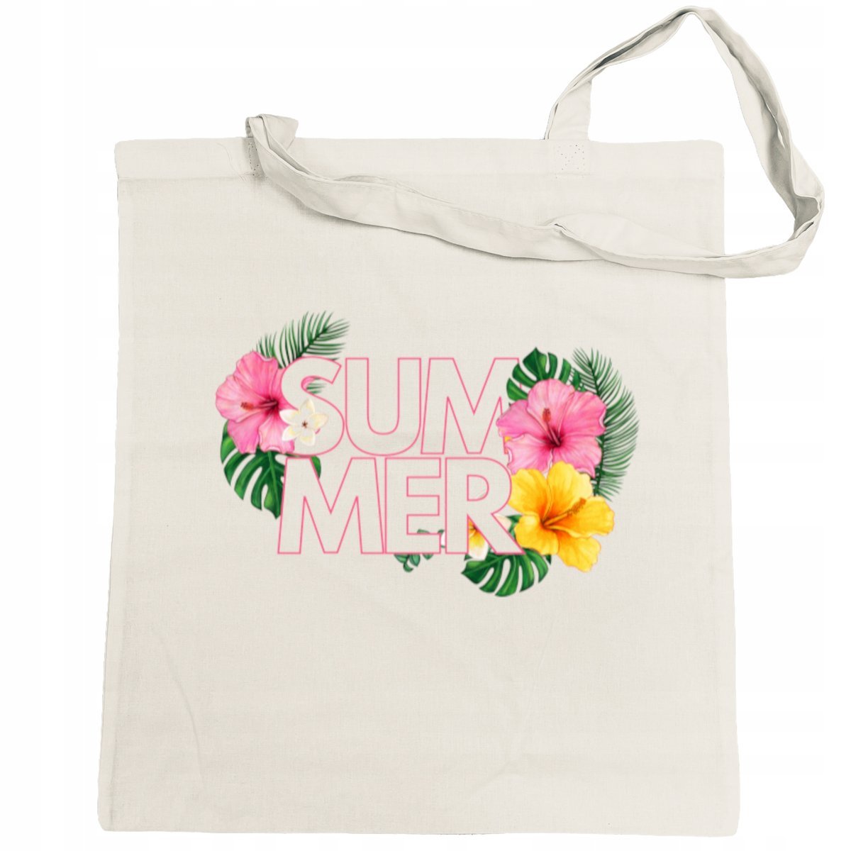 Torba na zakupy kolorowy nadruk SUMMER LATO