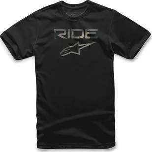 Alpinestars T-shirt ALPINESTARS RIDE 2.0 CAMO TEE, Black Rozmiar: S - Koszulki męskie - miniaturka - grafika 1