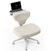 Fotele i krzesła biurowe - Newtral FP-A Freedom-X Multi-Posture Cross Legged Chair Without Armrest - Apricot - miniaturka - grafika 1
