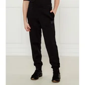 Spodnie i spodenki dla chłopców - EA7 Spodnie dresowe | Regular Fit - miniaturka - grafika 1