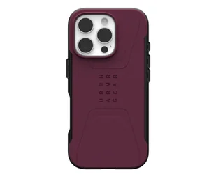 UAG Civilian Magsafe do iPhone 16 Pro Max bordeaux - Etui i futerały do telefonów - miniaturka - grafika 2