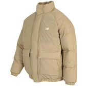 Kurtki męskie - Kurtka New Balance MJ34302SOT - beżowa - miniaturka - grafika 1