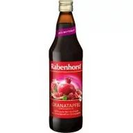 Soki i napoje niegazowane - RABENHORST RABENHORST Granat sok 100% BIO 750ml 11VICRABGR - miniaturka - grafika 1