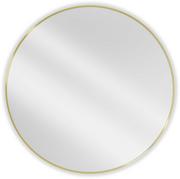 Lustra - Mexen Loft lustro łazienkowe okragłe 100 cm, rama złota - 9850-100-100-000-50 - miniaturka - grafika 1