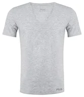 Koszulki męskie - Fila Męska koszulka Fu5001 T-shirt męski szary szary S FU5001 - miniaturka - grafika 1