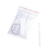 Akcesoria do paznokci - Wzornik wachlarz - 50 tipsów - clear - miniaturka - grafika 1