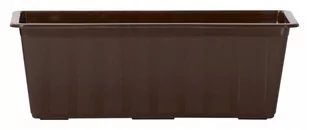 Prosperplast Skrzynka balkonowa 40 cm brąz - Donice - miniaturka - grafika 1